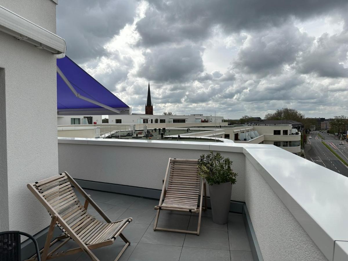 Ostwall Terrassen Apartment 5.29 Bocholt Dış mekan fotoğraf